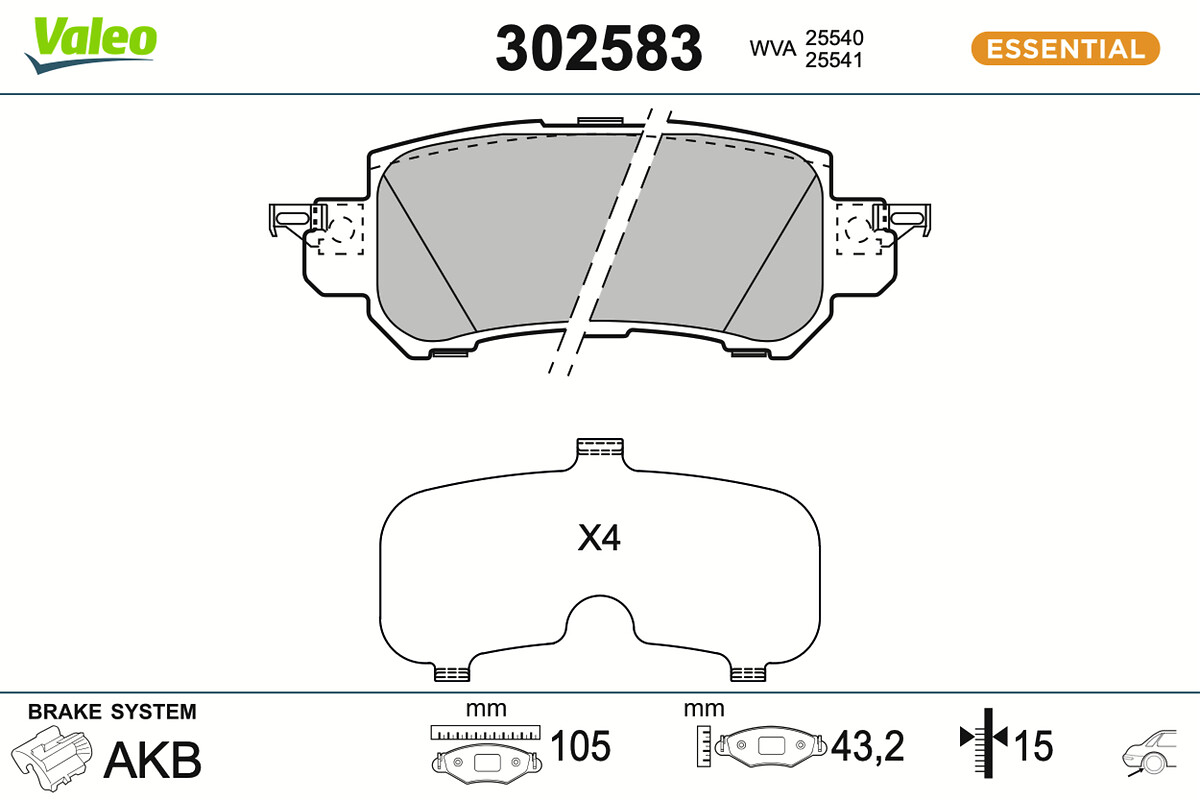 BRAKE PADS FIRST MAZDA CX5 RR